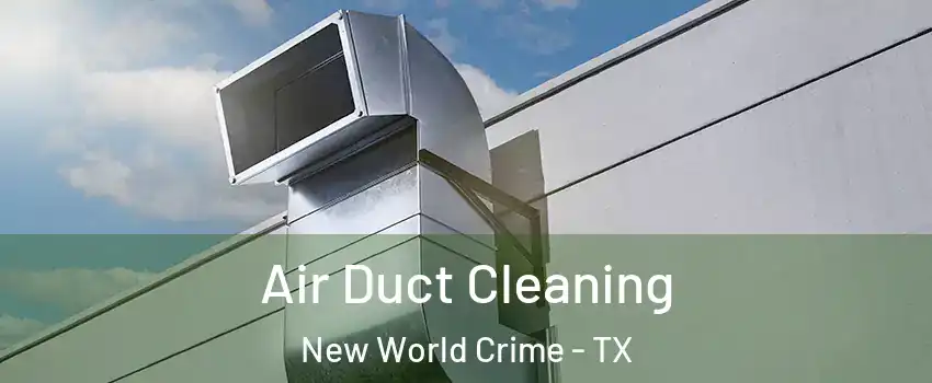 Air Duct Cleaning New World Crime - TX