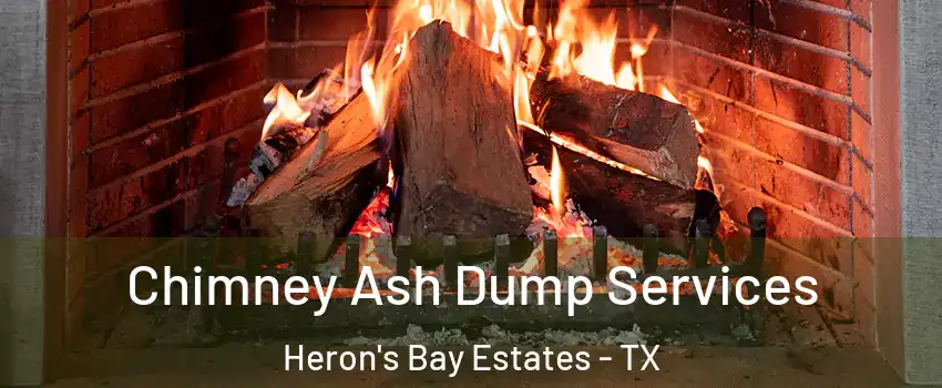 Chimney Ash Dump Services Heron's Bay Estates - TX