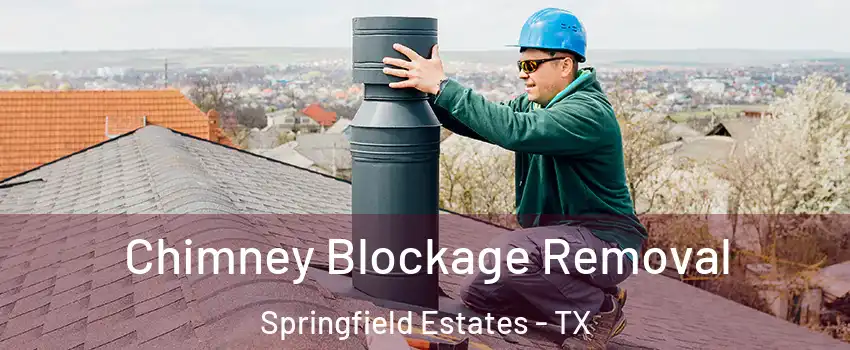 Chimney Blockage Removal Springfield Estates - TX