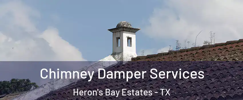 Chimney Damper Services Heron's Bay Estates - TX