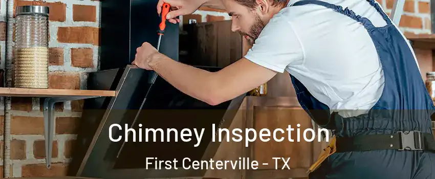 Chimney Inspection First Centerville - TX