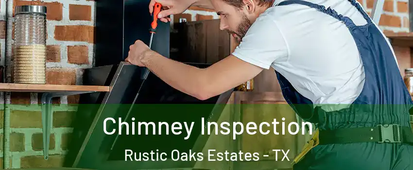 Chimney Inspection Rustic Oaks Estates - TX