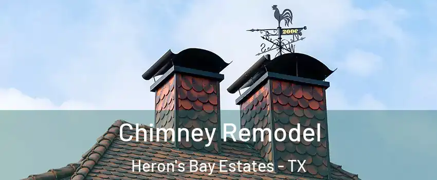 Chimney Remodel Heron's Bay Estates - TX