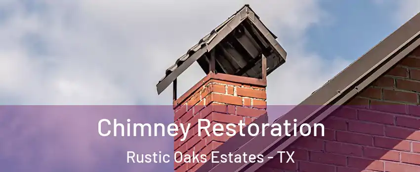 Chimney Restoration Rustic Oaks Estates - TX