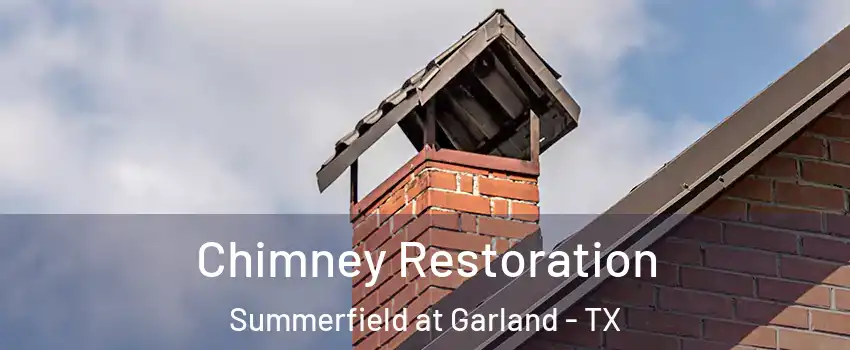 Chimney Restoration Summerfield at Garland - TX