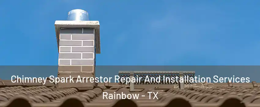 Chimney Spark Arrestor Repair And Installation Services Rainbow - TX