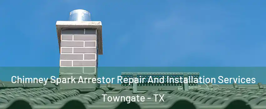 Chimney Spark Arrestor Repair And Installation Services Towngate - TX