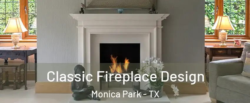 Classic Fireplace Design Monica Park - TX