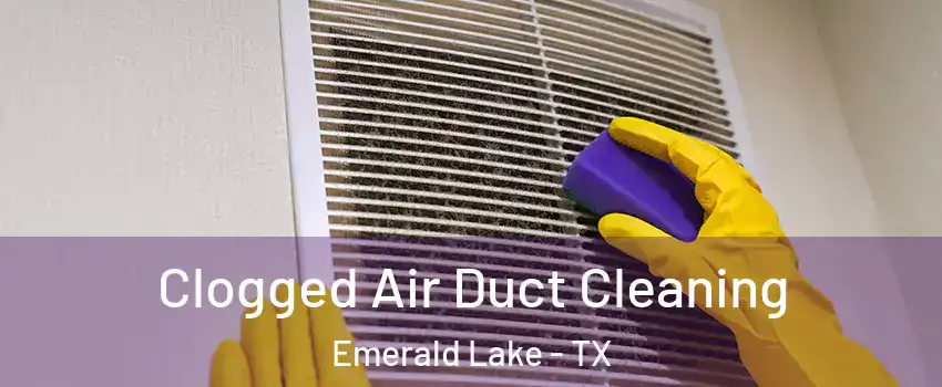 Clogged Air Duct Cleaning Emerald Lake - TX