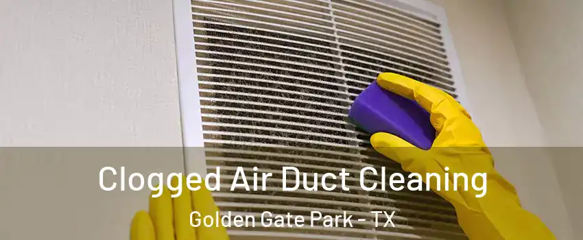 Clogged Air Duct Cleaning Golden Gate Park - TX