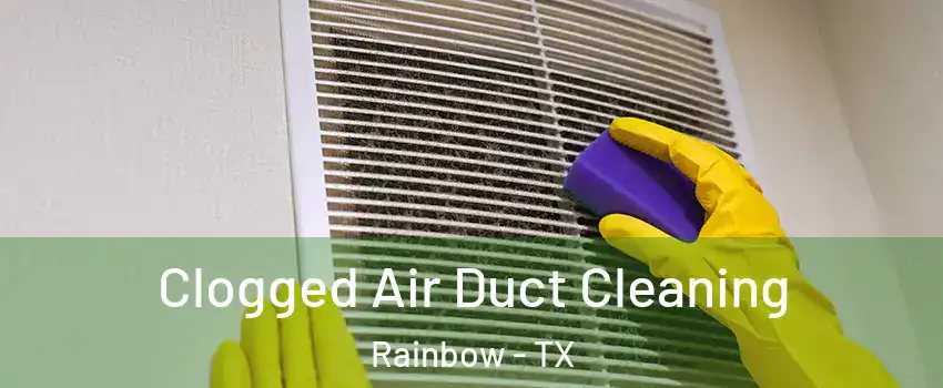 Clogged Air Duct Cleaning Rainbow - TX