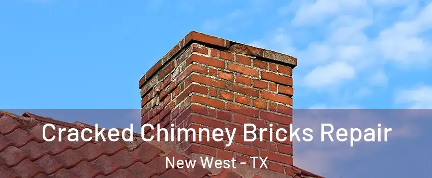 Cracked Chimney Bricks Repair New West - TX