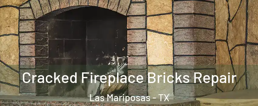 Cracked Fireplace Bricks Repair Las Mariposas - TX