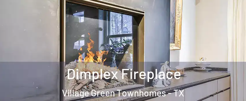 Dimplex Fireplace Village Green Townhomes - TX