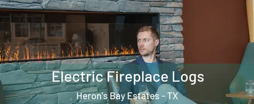 Electric Fireplace Logs Heron's Bay Estates - TX