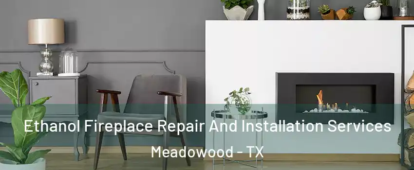 Ethanol Fireplace Repair And Installation Services Meadowood - TX