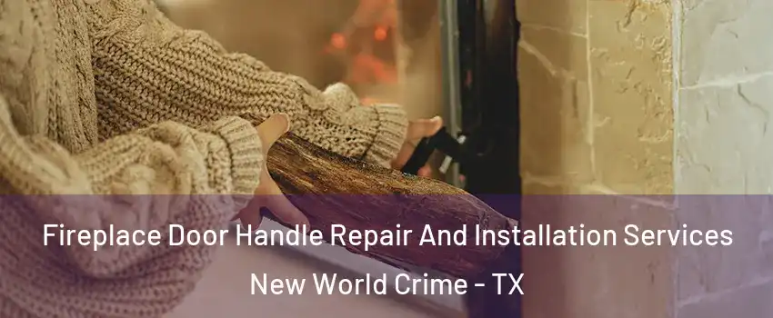 Fireplace Door Handle Repair And Installation Services New World Crime - TX