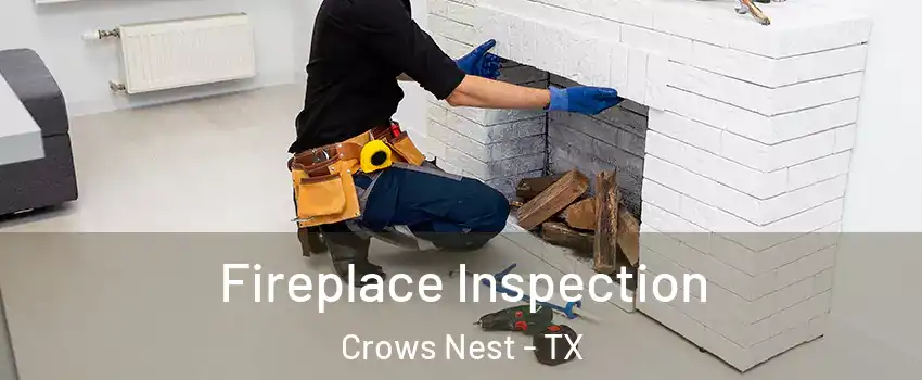 Fireplace Inspection Crows Nest - TX