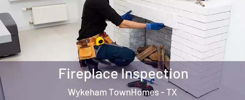 Fireplace Inspection Wykeham TownHomes - TX