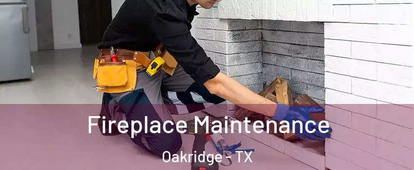 Fireplace Maintenance Oakridge - TX