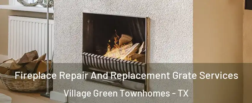 Fireplace Repair And Replacement Grate Services Village Green Townhomes - TX