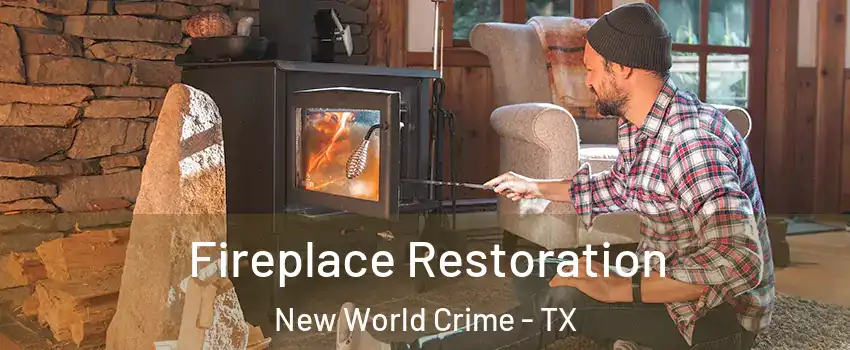 Fireplace Restoration New World Crime - TX