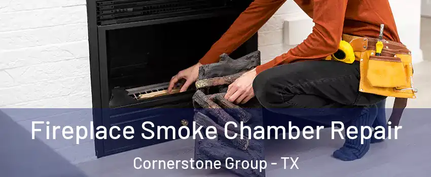 Fireplace Smoke Chamber Repair Cornerstone Group - TX