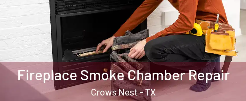 Fireplace Smoke Chamber Repair Crows Nest - TX