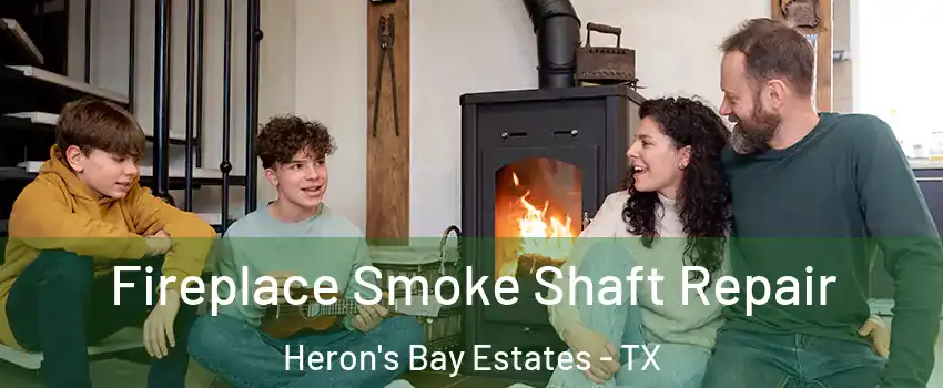 Fireplace Smoke Shaft Repair Heron's Bay Estates - TX