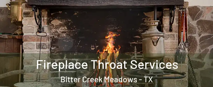 Fireplace Throat Services Bitter Creek Meadows - TX