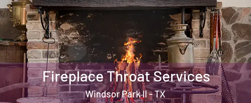 Fireplace Throat Services Windsor Park II - TX