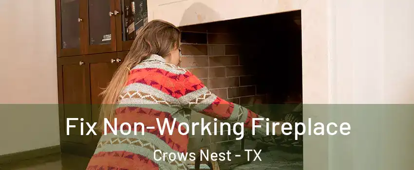 Fix Non-Working Fireplace Crows Nest - TX