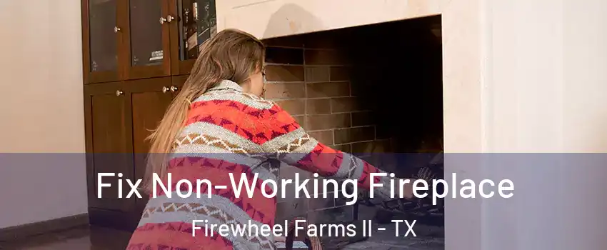 Fix Non-Working Fireplace Firewheel Farms II - TX