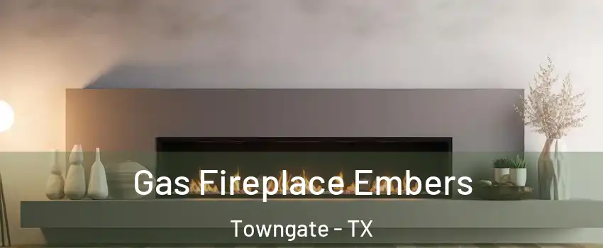 Gas Fireplace Embers Towngate - TX