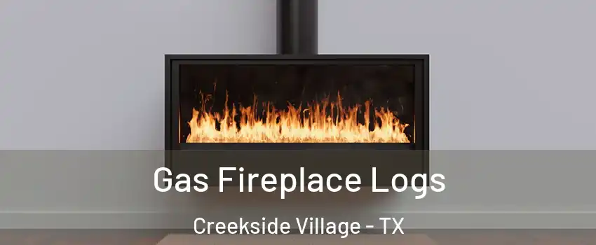 Gas Fireplace Logs Creekside Village - TX