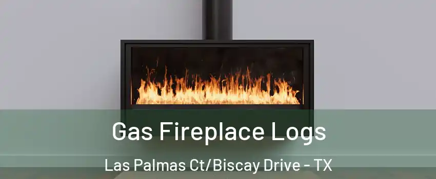 Gas Fireplace Logs Las Palmas Ct/Biscay Drive - TX