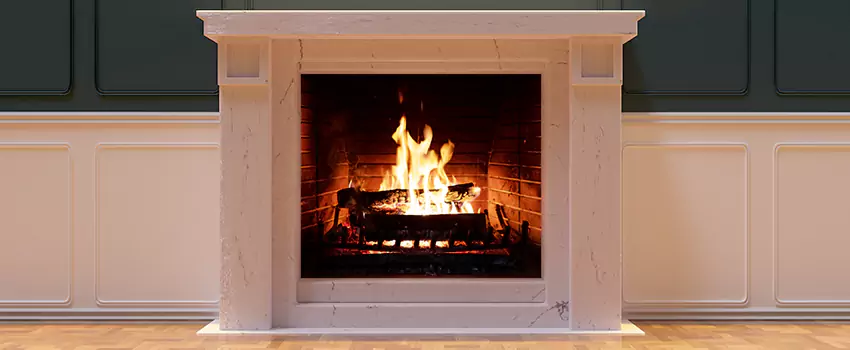 Decorative Electric Fireplace Installation in Fall Creek Addition, Texas