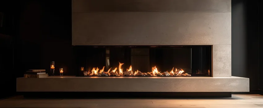 Gas Fireplace Ember Bed Design Services in Golden Gate Park, Texas