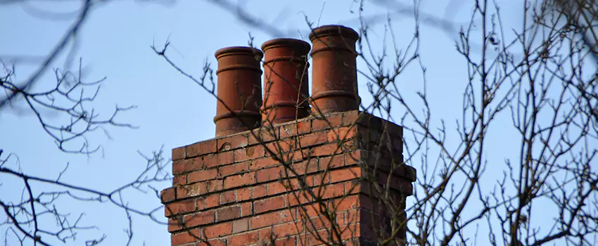 Chimney Crown Installation For Brick Chimney in Fall Creek Addition, Texas