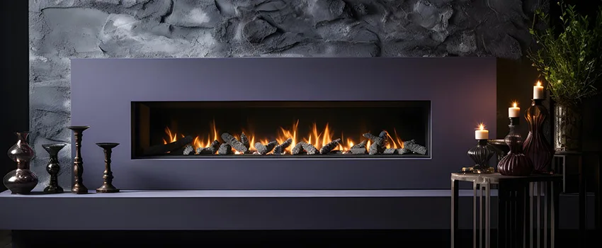 Ember Bed for Ventless Gas Fireplace in Golden Gate Park, TX