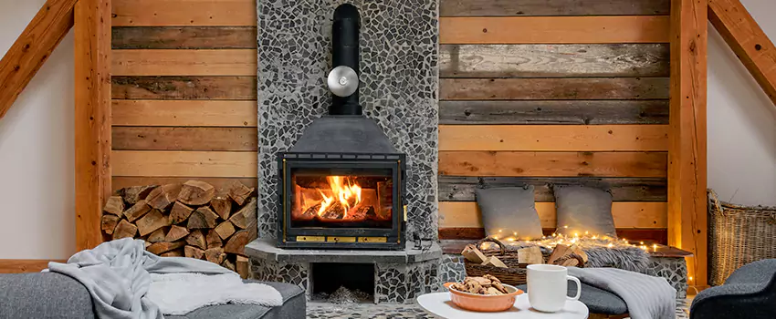 Thelin Hearth Products Direct Vent Gas Stove Fireplace Inspection in Golden Gate Park, Texas