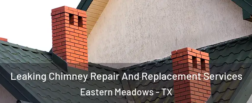 Leaking Chimney Repair And Replacement Services Eastern Meadows - TX