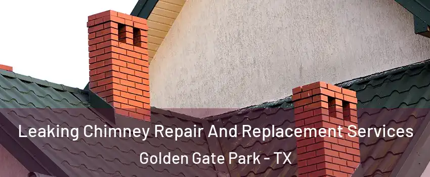 Leaking Chimney Repair And Replacement Services Golden Gate Park - TX