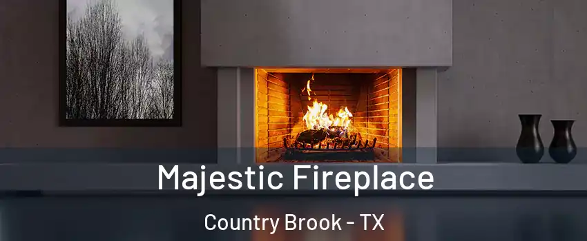 Majestic Fireplace Country Brook - TX