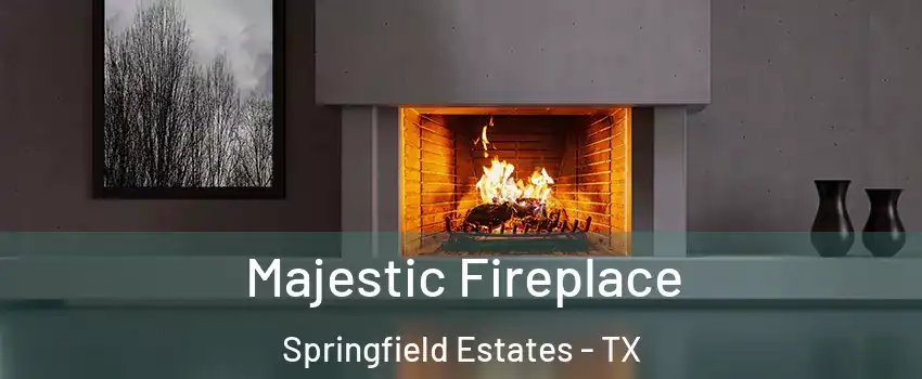 Majestic Fireplace Springfield Estates - TX