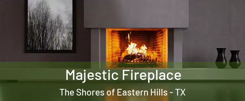 Majestic Fireplace The Shores of Eastern Hills - TX