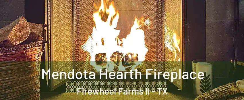 Mendota Hearth Fireplace Firewheel Farms II - TX