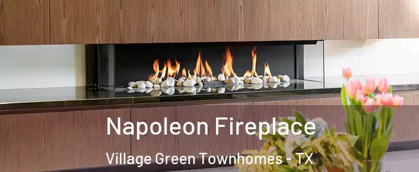 Napoleon Fireplace Village Green Townhomes - TX