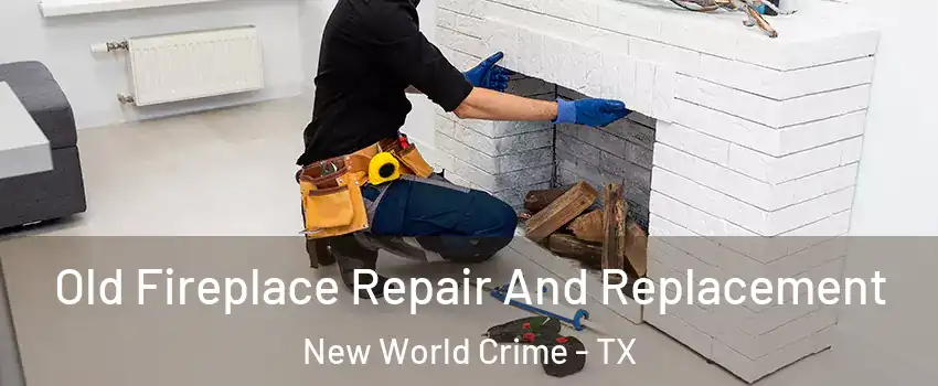 Old Fireplace Repair And Replacement New World Crime - TX