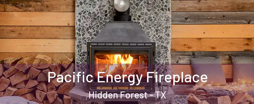 Pacific Energy Fireplace Hidden Forest - TX